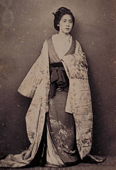 15位：日本人婦人かささん（ベアト撮影/1963年9月）の写真（ガチで美人過ぎる幕末女性ランキング）