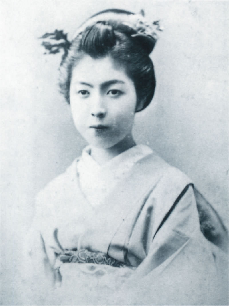 徳川久子（徳川美人三姉妹の長女、明治時代の美人ランキング）の拡大画像